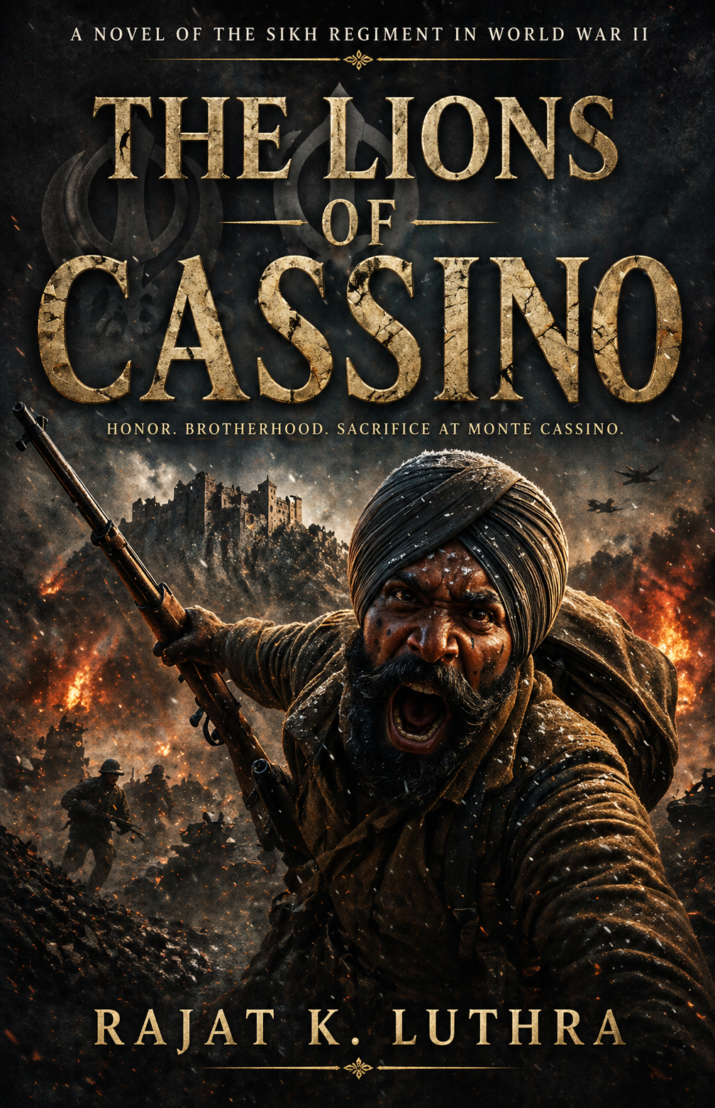 Lions of Cassino — book cover