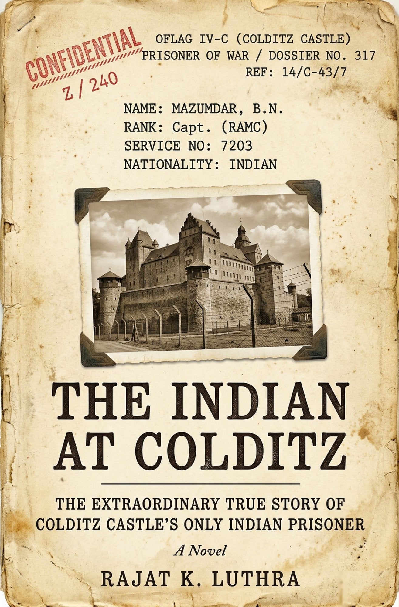 The Indian at Colditz — book cover