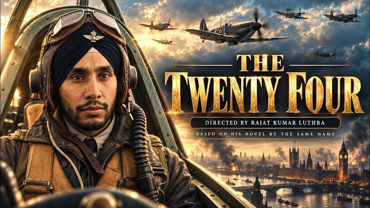 The Twenty Four: a Sikh pilot in his cockpit, Spitfires over London